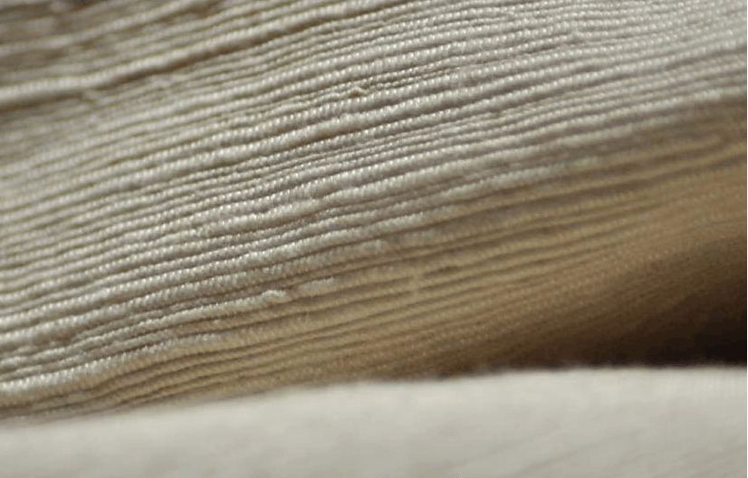 Kapok woven fabric texture
